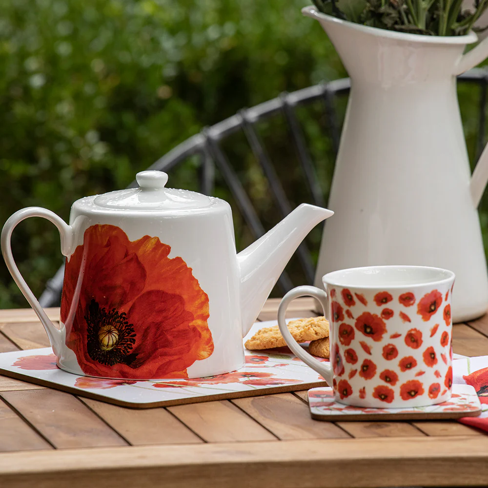 Mug: Wide flare, Red Poppies collection - Image 4