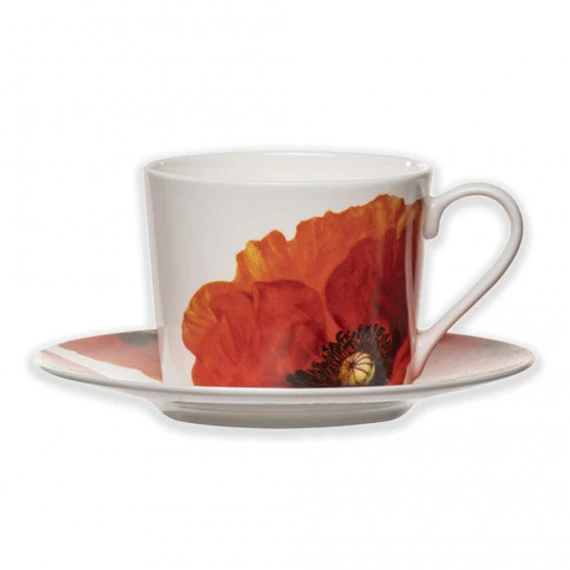 Tea set: Red Poppies collection - Image 3